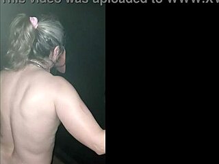 Amateur gloryhole slave gives a French style blowjob