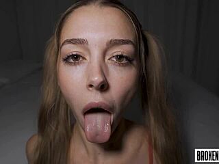 Fucking The Petite Cheerleader Bent Over In Doggystyle