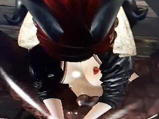 Lady Boy Devil FUCKS Her Lover and Even a Chair HARD!