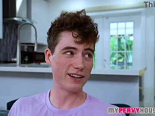 Stepsis Finds Condom in Laundry and Fits It on Stepbro Cock