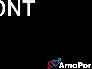 Teen 18+ brunette seduces father in law in lingerie