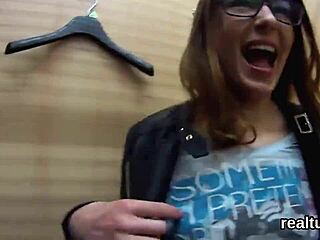 i seduced this flawless czech teen in the mall and pounded her in pov