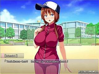Netorare game with Japanese schoolgirl and her baseball team's manager in part 5