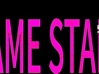 I-I love playing the pussy game with big tits girls.