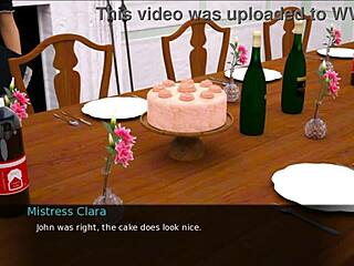 3D visual novel with a 69 theme and curvy women