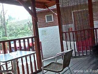 Chubby Milf Sarah Jane Masturbates Wildly In Public Exhibitionist Scene