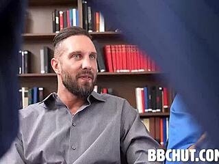 Ana Foxxx Closes the Best Deal Ever with Quinton James and Jason Sarcinelli in POV Hardcore