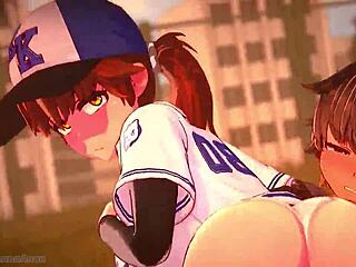 i can't stop watching baseball girl thighs in hentai