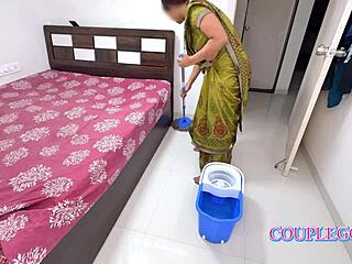 Komol's Husband Secretly Fucks Oil Applicator From Behind