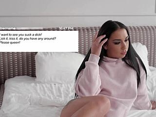 Black Angel's Intense Ride with Step-Brother