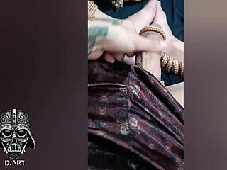Stroking dick