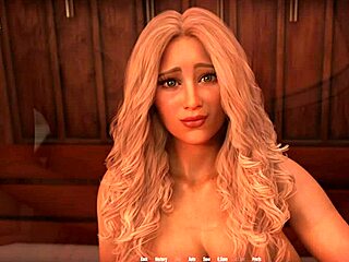 Cute Curvy Girl in Adorable Outfit Poses in 3D!