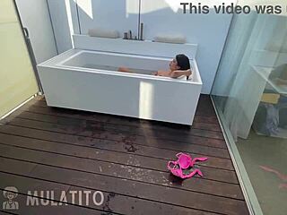 My step-sister suck my dick for secret