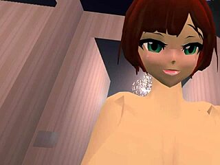 Explore vr hentai room with various positions like doggystyle and cowgirl for intense fucking.