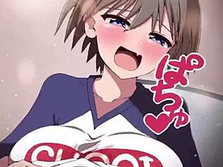Uzaki-chan wants to hang out for a quick tit fuck