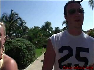 College Babes Giving Blowjobs On The Beach