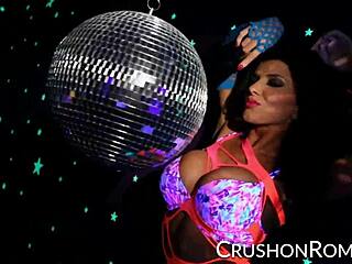 Crush Girls Romi Stuffing Her Shaved Pussy with Toys