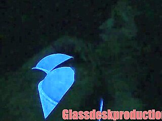 check out this black-light secret model session 😍