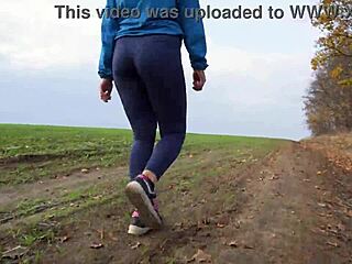 damn, check out this milf’s tight ass in leggings, can’t look away from that perfect view from behind