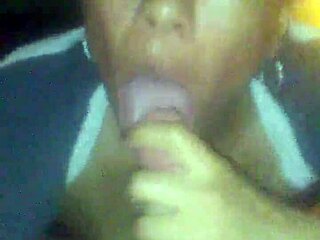 Slutty milf begs to suck cock and swallow cum