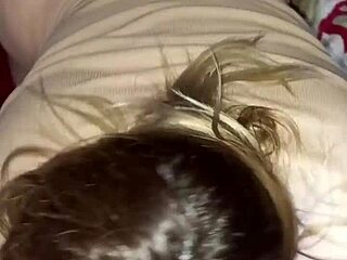 Hard cock for tight ass and deep throat in POV