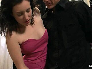 Huge clit virgin teen gets first rough fuck! 😍