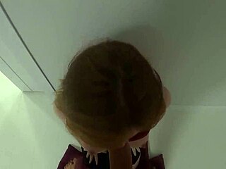 Oversized Dick Deepthroat For Beauty Teen In College POV