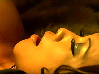 Hot lesbian scene with anal play and rough sex