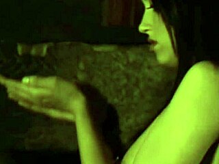 Sexy Brunette Enjoys Her Ritual Fun Session with Dancing and Nudity