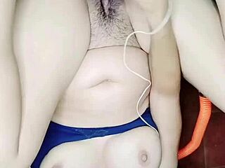 Massive toy feels so deep with creamy squirts everywhere