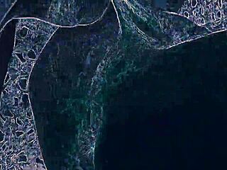 dancing in the night club with suggestive lighting