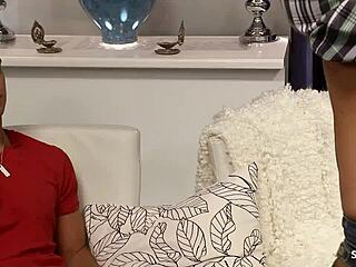 Cougar Mom Tricks Big Dick Boy Next Door to Bang!