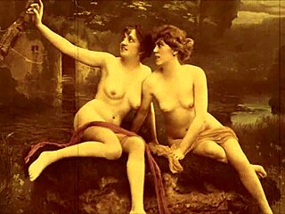 vintage erotic clip with wild hairy action