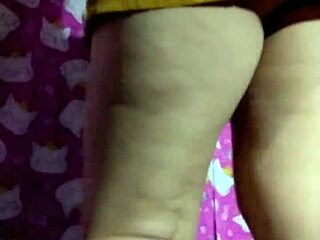 me getting my big ass fucked in miniskirt with 20cm dildo