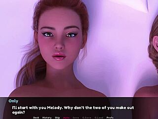 Melody's HD sex scenes compilation intrigues in visual novel