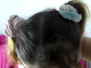 A punishment for a girl for her inappropriate behavior with others