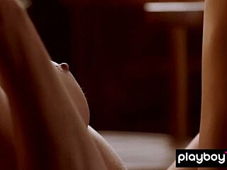 petite hungarian luca miklosi shows off hairy pussy for playboy, so tempting!
