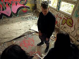 julia parker and maria gail, you down for risky no-condom ffm 3some at lost place?