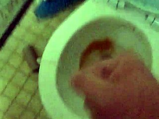 Pre-Shower Jerk Off In Bathing Cum Session