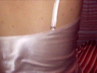 Sexy Fucking In Satin Stockings