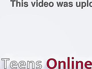 Young cute British girl fucked by her boyfriend with a messy finish
