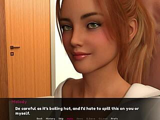 Melody's HD sex scenes compilation intrigues in visual novel