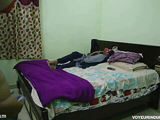 Bhabhi was filmed in the shower by devar after having sex