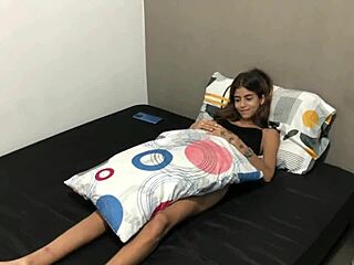 Discover Stepsister Masturbating, Help And Fuck Her Hard