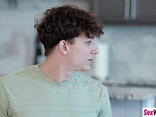 Stepbro films threesome with stepsister Molly Little 18+ and hot BFF.