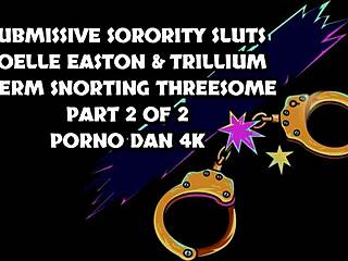 hardcore frat boy pounds trillium, makes her squirt!