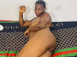 Casting Interview With Horny Black African Bee