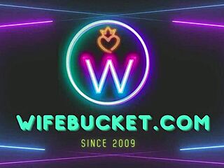 plump wife rides friend hard then bends over for intense doggystyle.