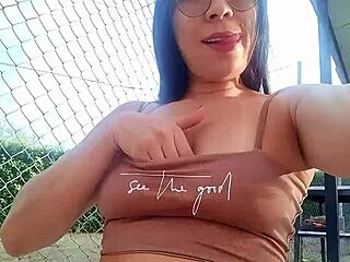 I wake up horny wanting big black cock, masturbate outdoors as a slut