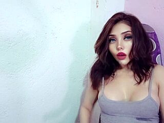 Latina Teen Masturbates Alone at Home